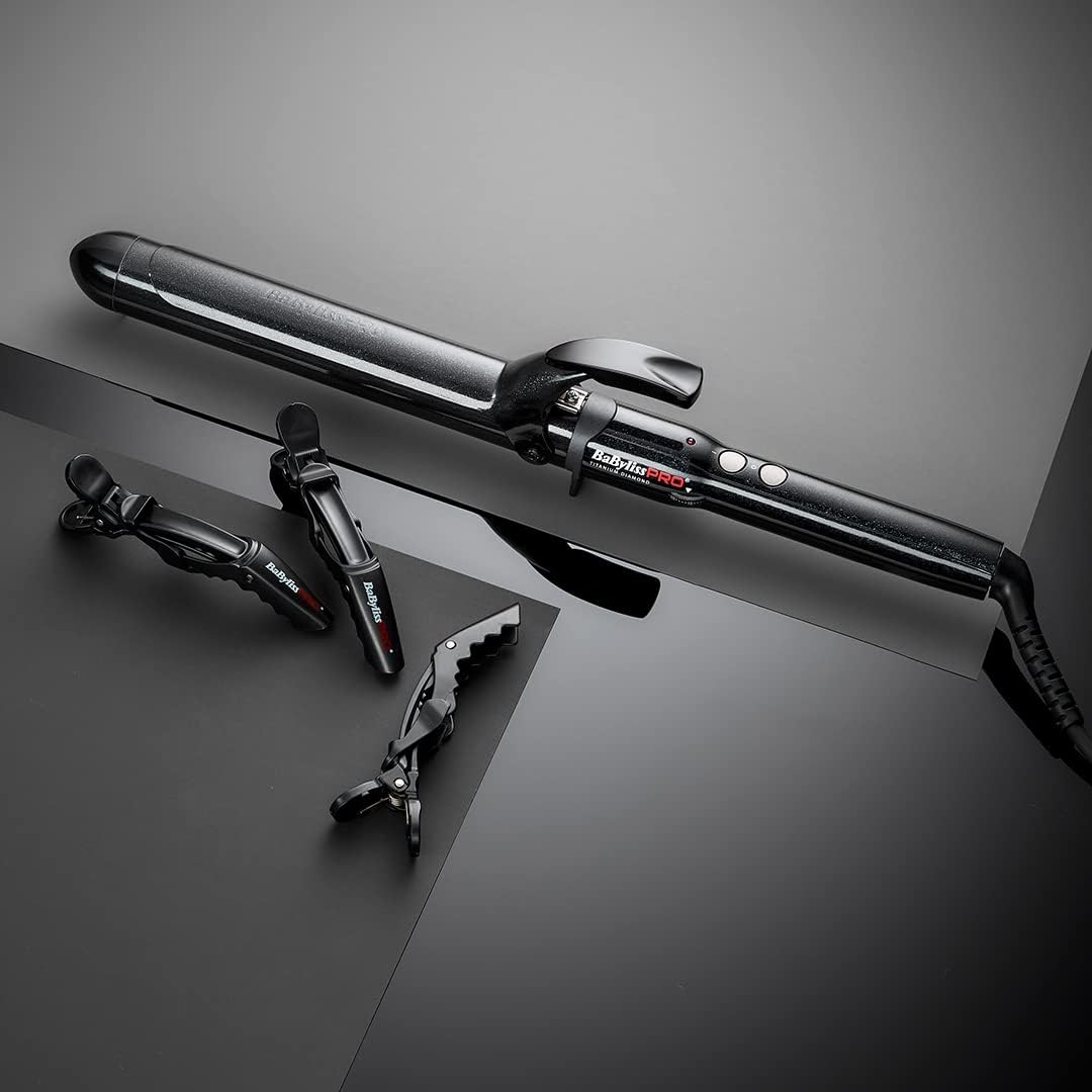 Fer à boucler extra long BaBylissPRO Titanium Diamond 32 mm BAB2474TDE – vue 3