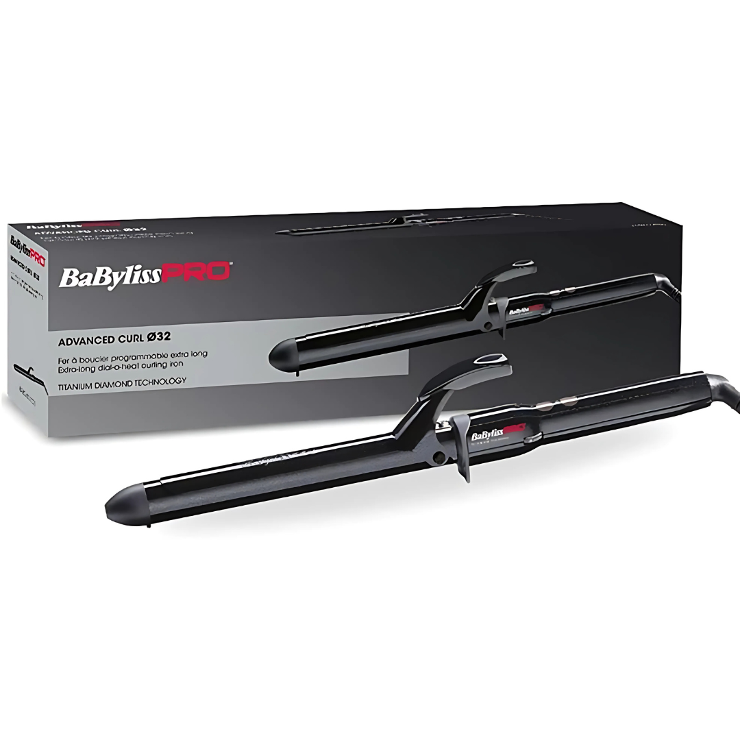 Fer à boucler extra long BaBylissPRO Titane-Tourmaline 19 mm BAB2472TDE – vue 2
