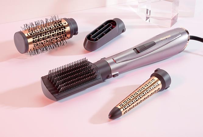 Brosse soufflante BaByliss et ses accessoires
