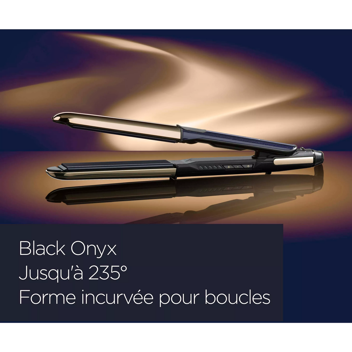 Lisseur BaByliss Black Onyx 2 en 1 ST484E – vue 3