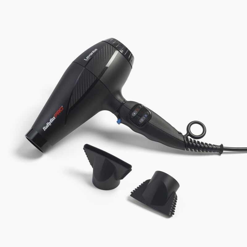 Sèche-cheveux professionnel BaBylissPRO Levante 2100 W BAB6950IE avec 2 embouts concentrateurs